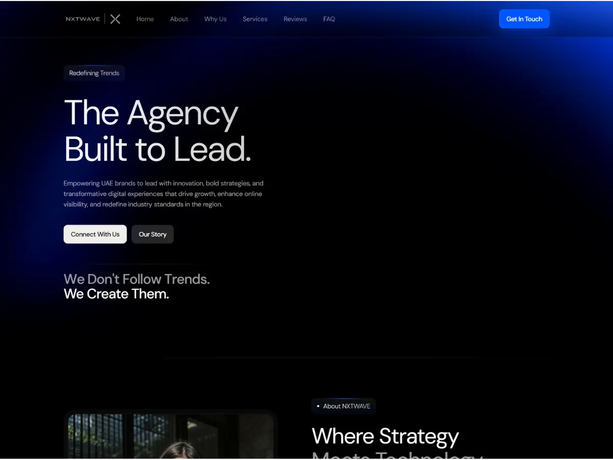 Professional Business Website Example 3